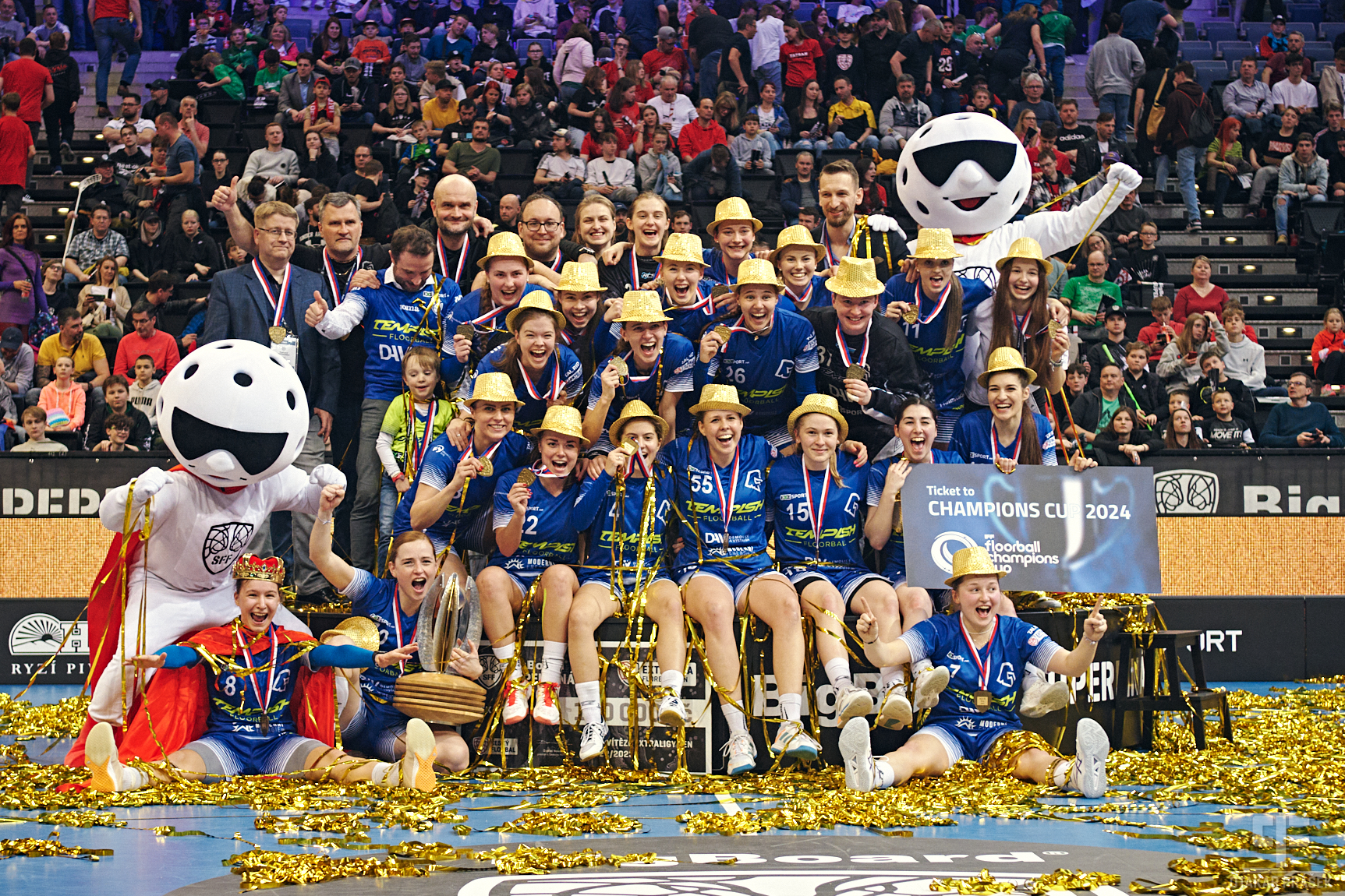 16.04.2023- O2 Aréna Praha - Extraliga Žen - Superfinále 2023